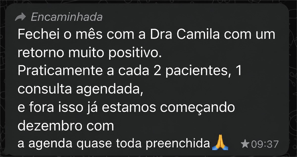 Depoimento WhatsApp