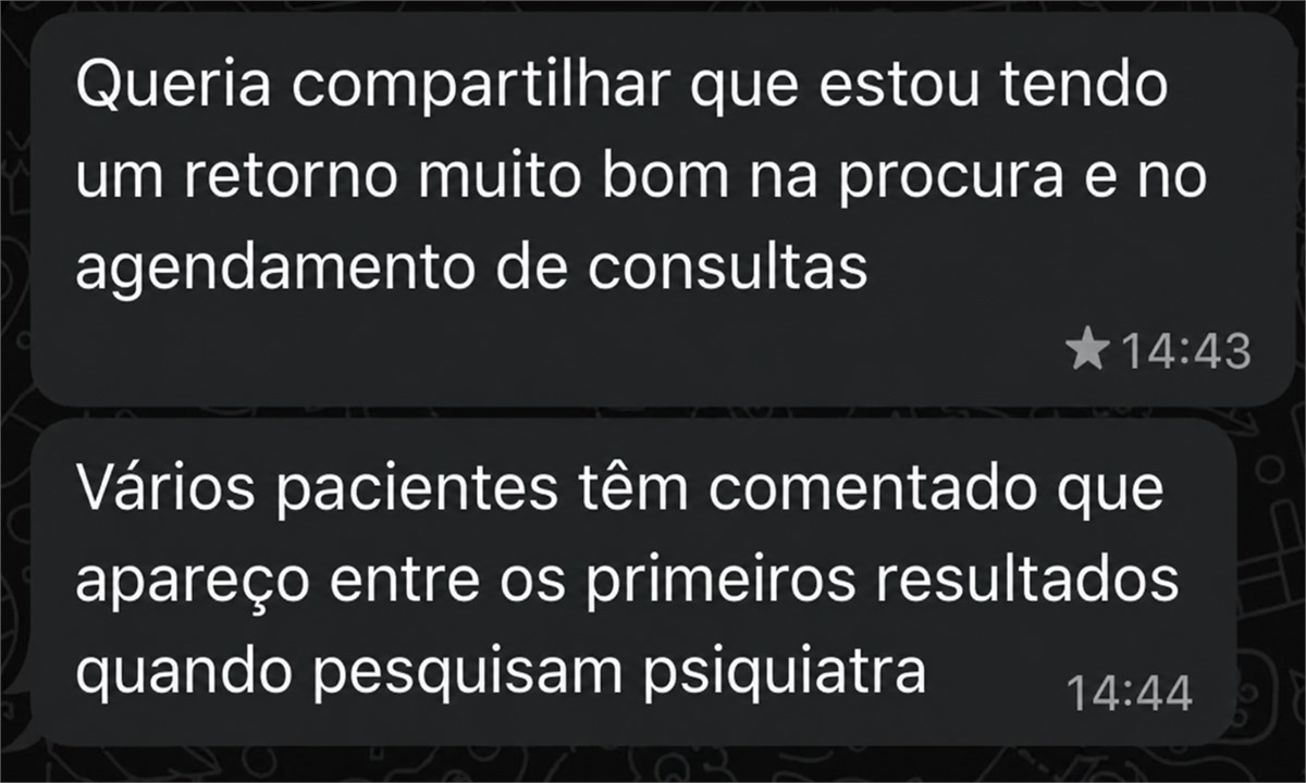 Depoimento WhatsApp